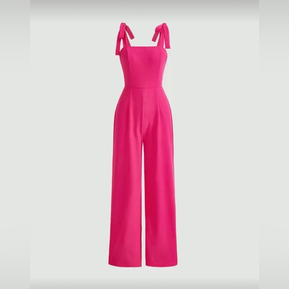Elegant Pink Jumpsuit